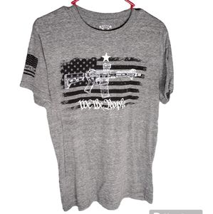 Howitzer Men's distressed heathered T-shirt with sleeve hit size sp